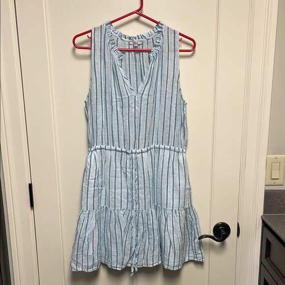 Rails Dresses & Skirts - Rails Albany Teal Striped Dress